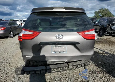2016 Toyota Sienna from USA, damaged, VIN 5TDZK3DC2GS696357